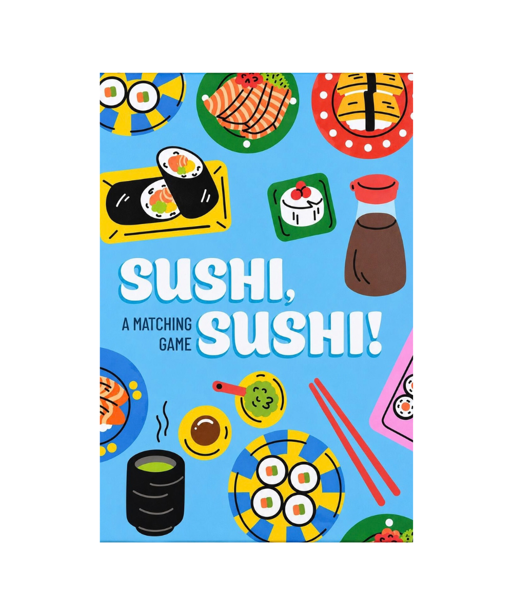 Sushi, Sushi! Matching Game kortspil - 50 kort